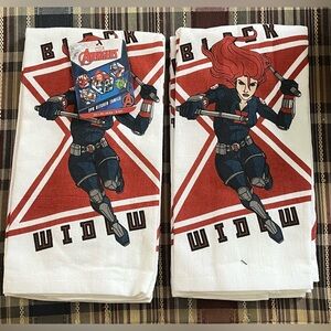 Marvel Avengers Black Widow Kitchen Towels